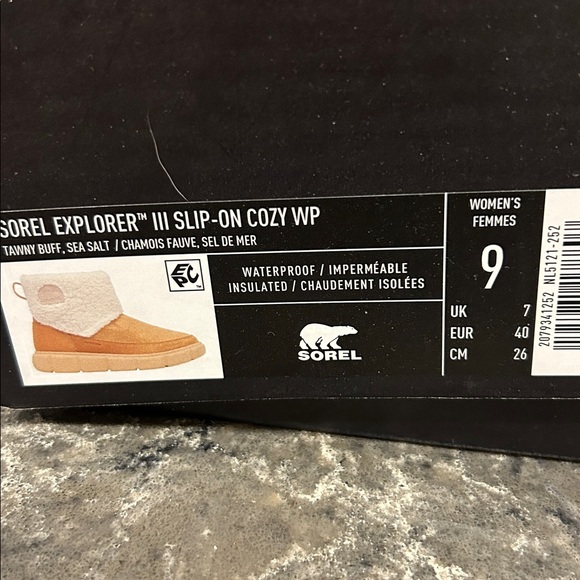 Sorel Explorer III  Slip-on Cozy Waterproof Boots - Picture 7 of 9